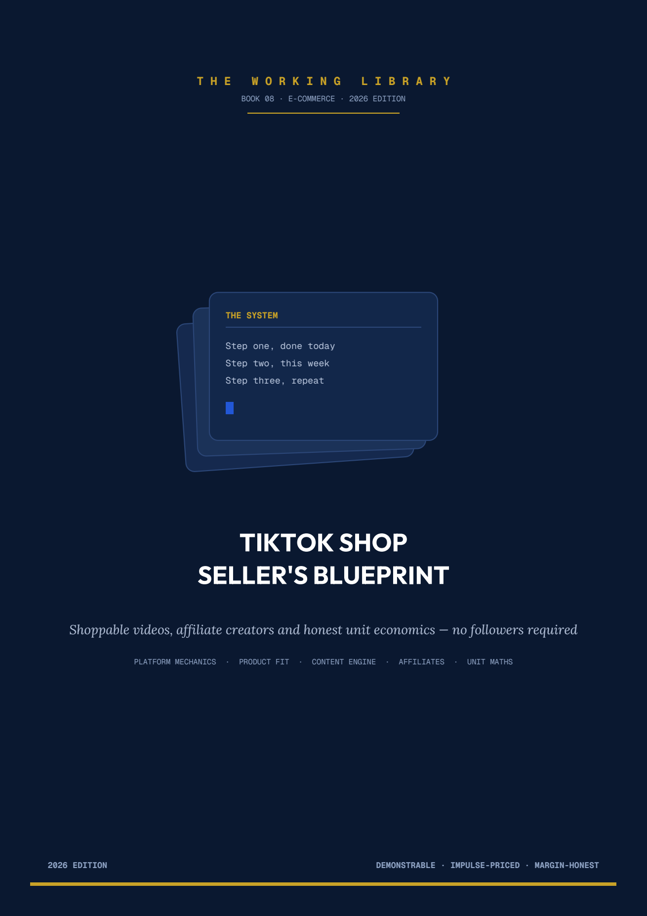 TikTok Shop Seller's Blueprint
