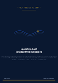 Launch a Paid Newsletter in 90 Days
