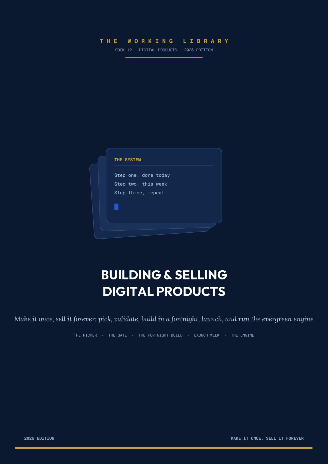 Building & Selling Digital Products