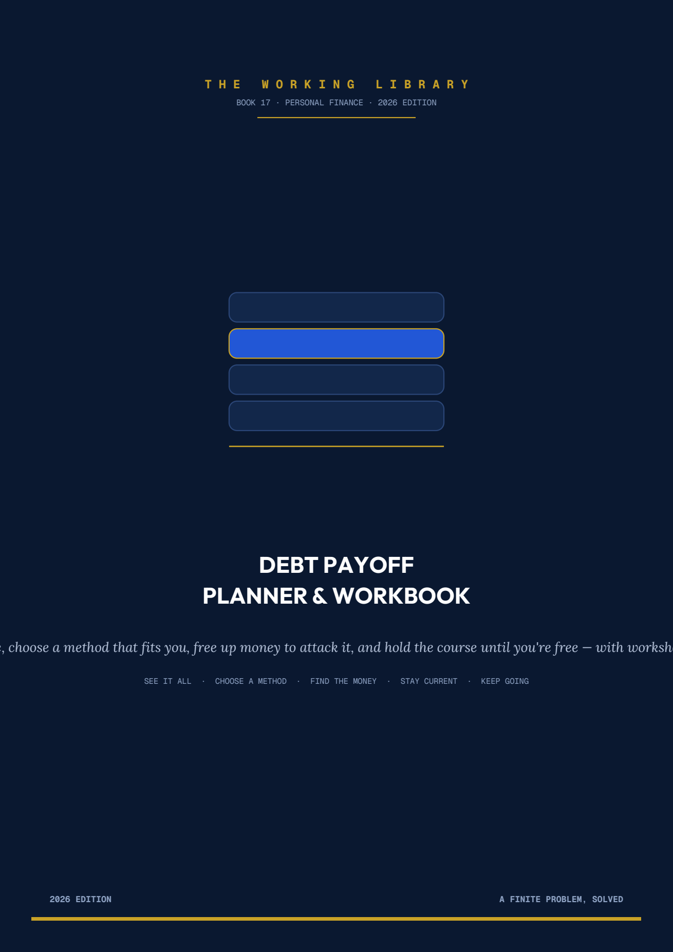 Debt Payoff Planner & Workbook