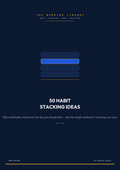50 Quick Habit Stacking Ideas
